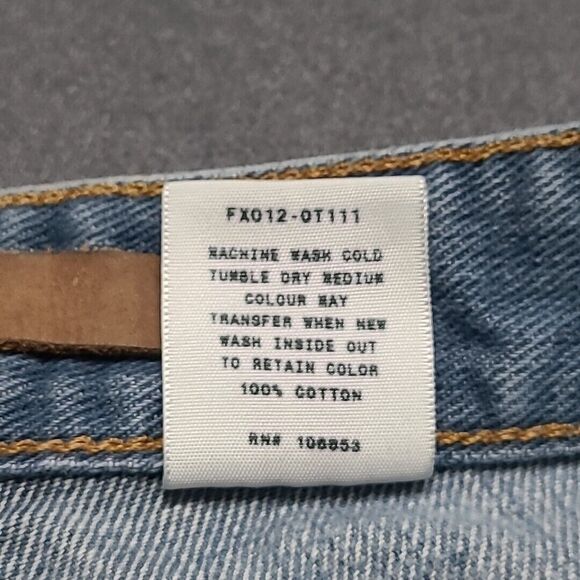 FRX Clothing Womens Jeans‎ 29 Light Blue Faded Slim Boot - Picture 6 of 9